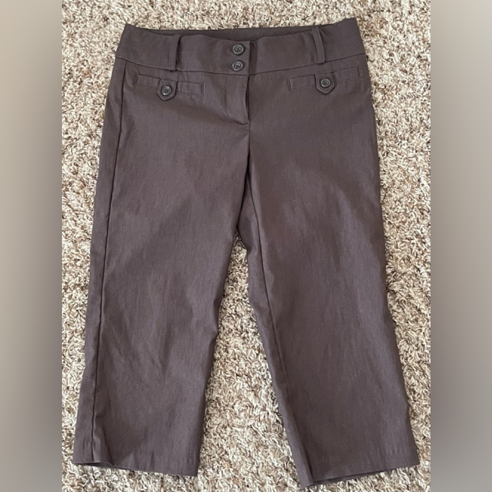 Have & Have Brown Capri Dress Pants